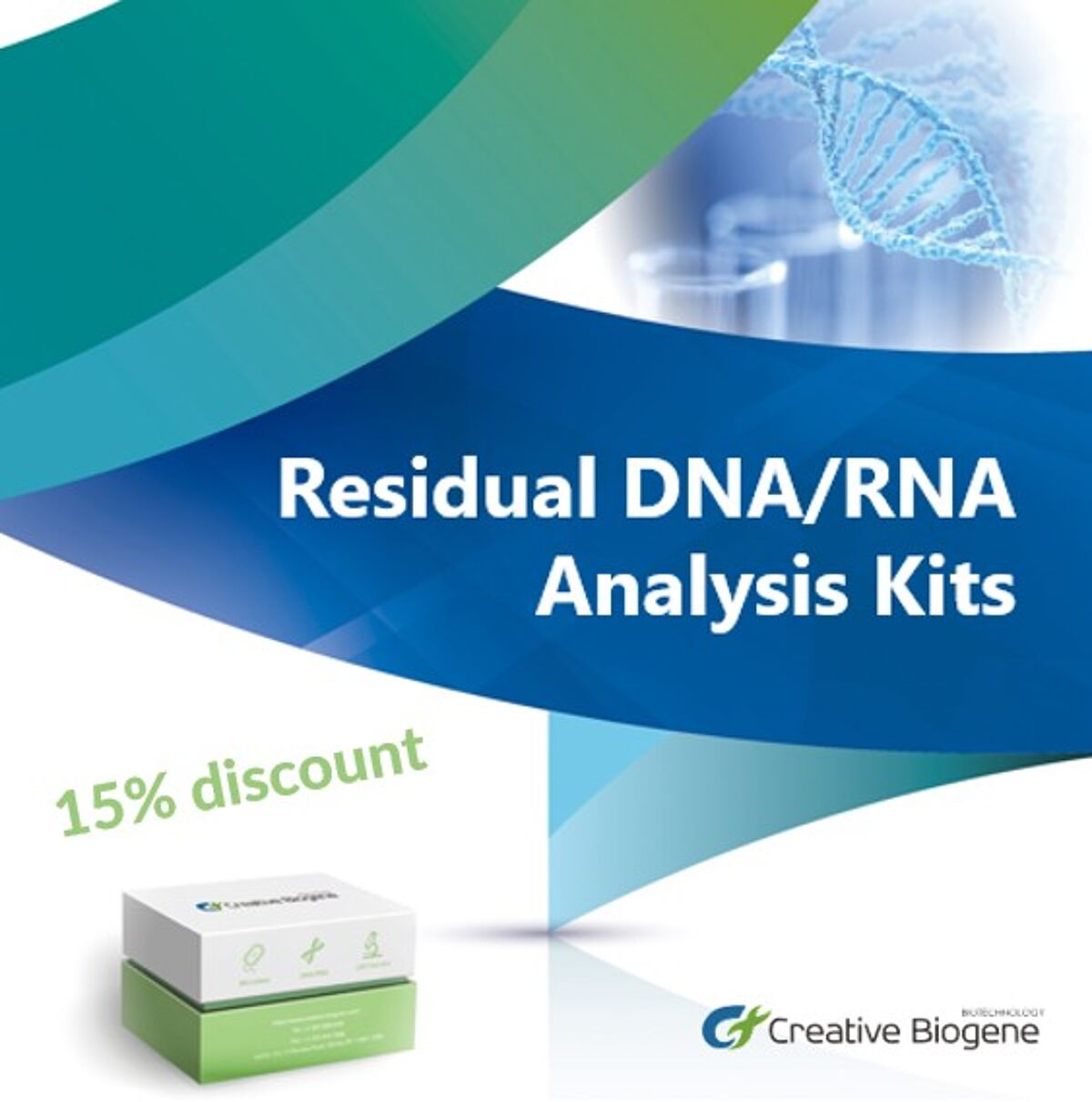 residual dna 15% discount