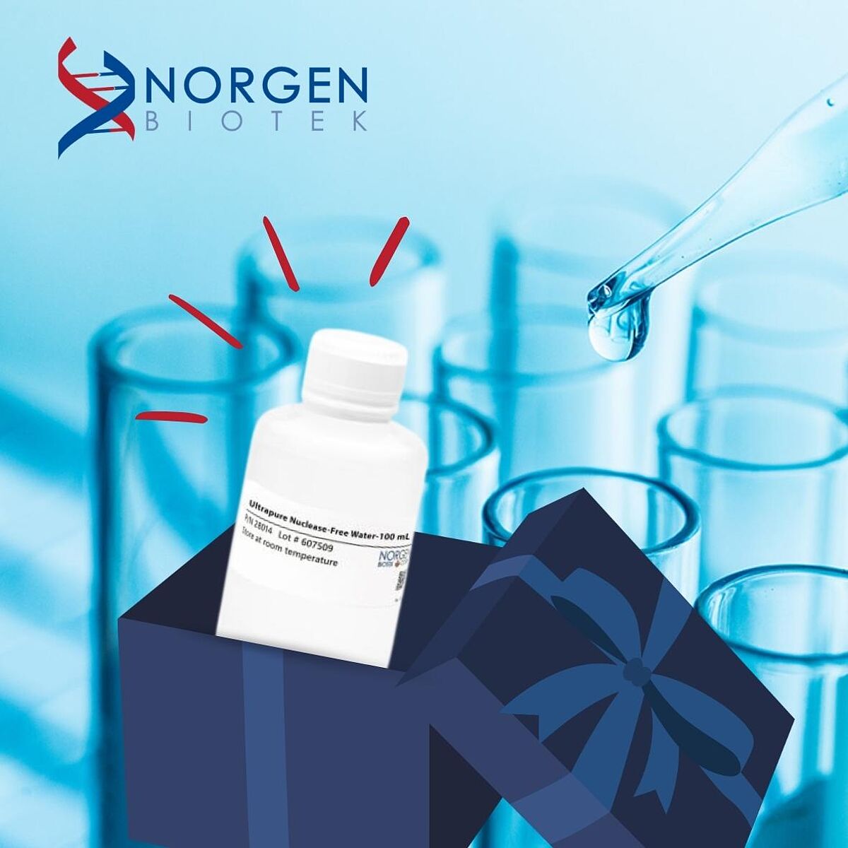 Free nuclease-free water