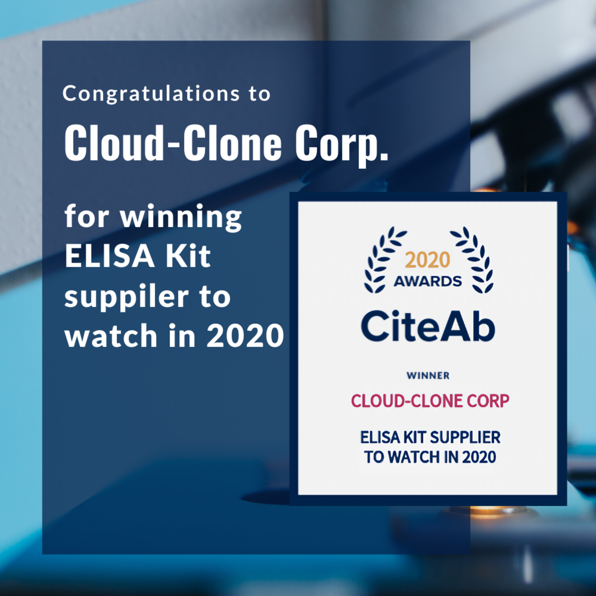 CiteAb supplier to watch 2020