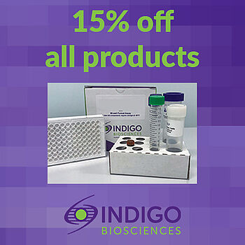 15% Off All INDIGO Bioscience Products