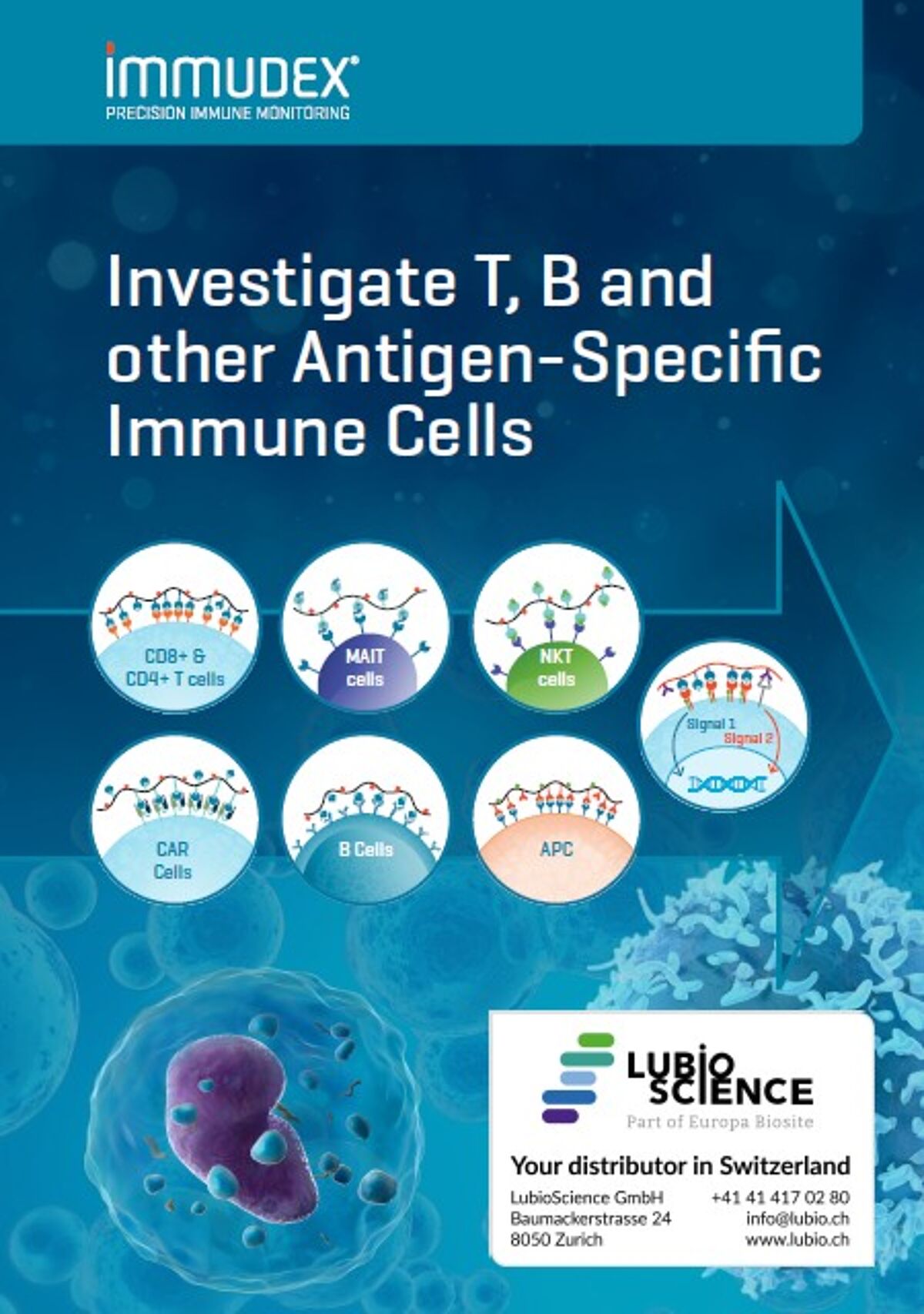 Immudex MHC brochure