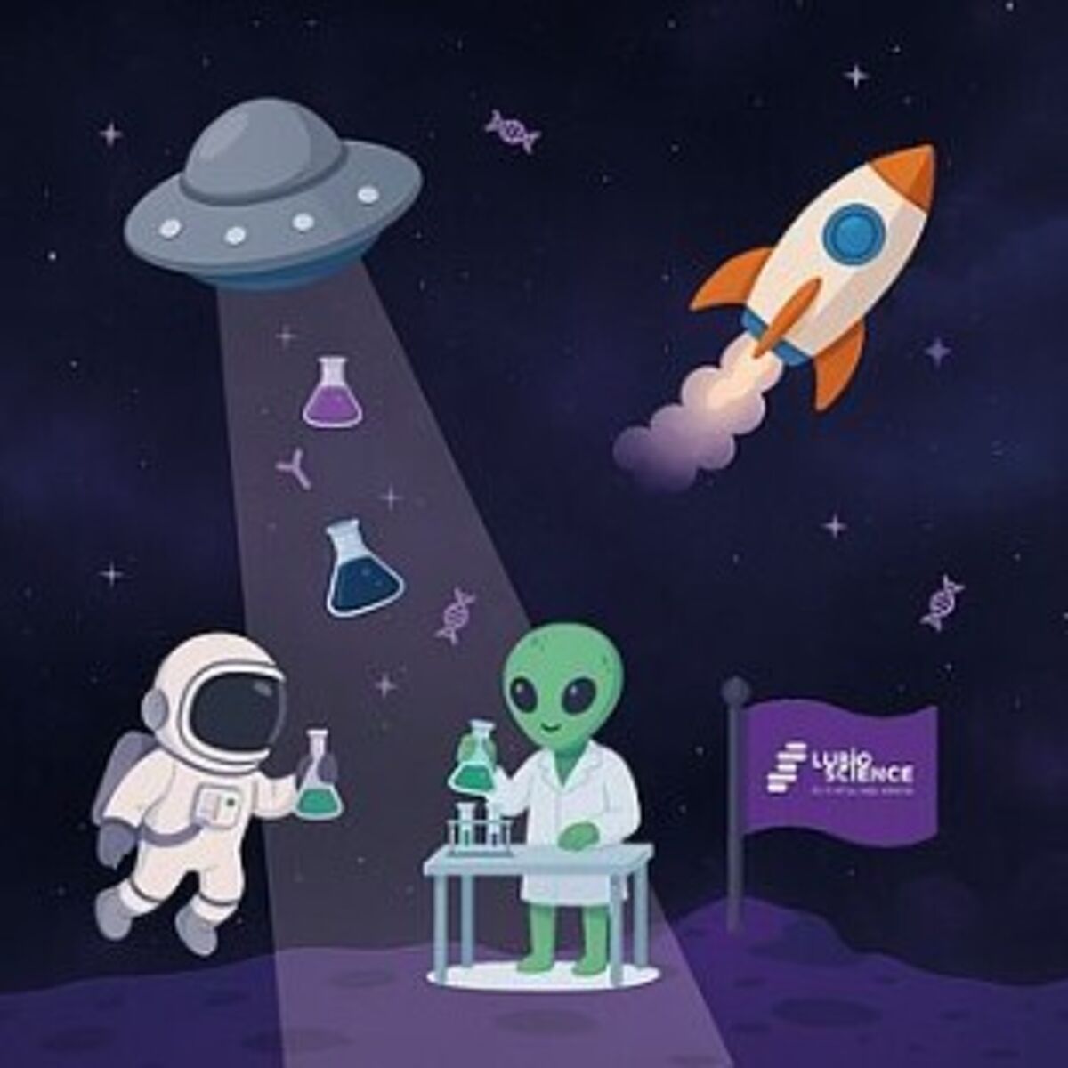 Lubio Galaxy Stickers