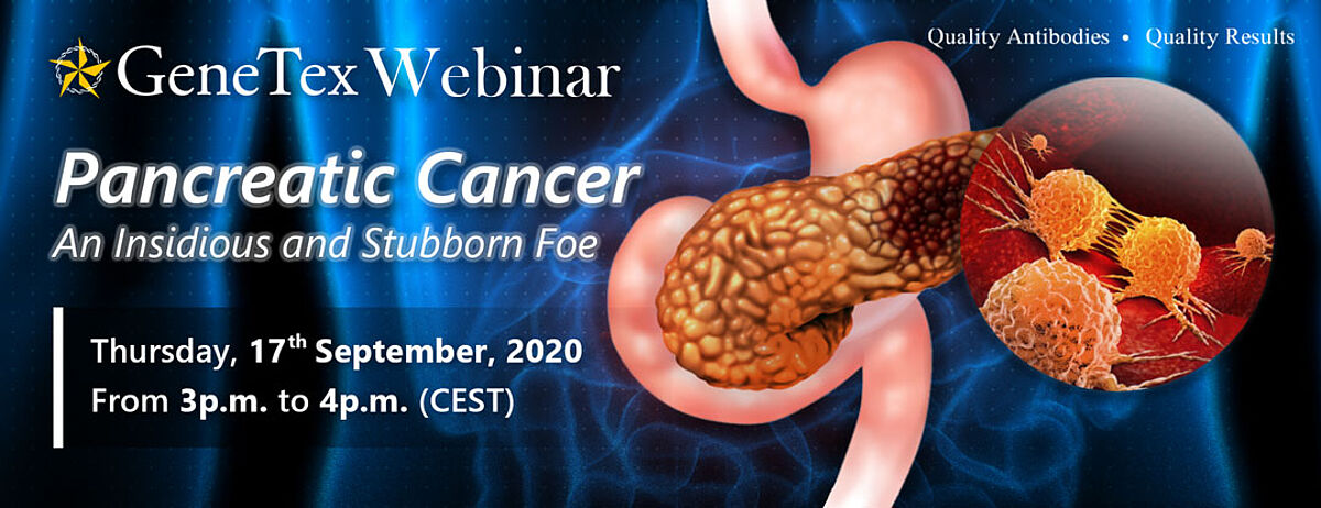 Pancreatic cancer webinar by GeneTex