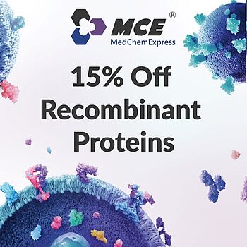 15% off recombinant proteins by MCE