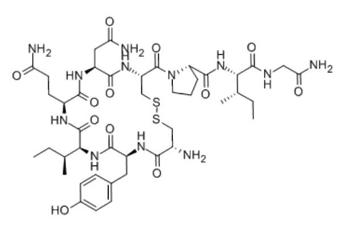 Mesotocin Molecule structure
