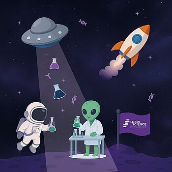 galaxy themed sticker set lubioscience on a mission to discover
