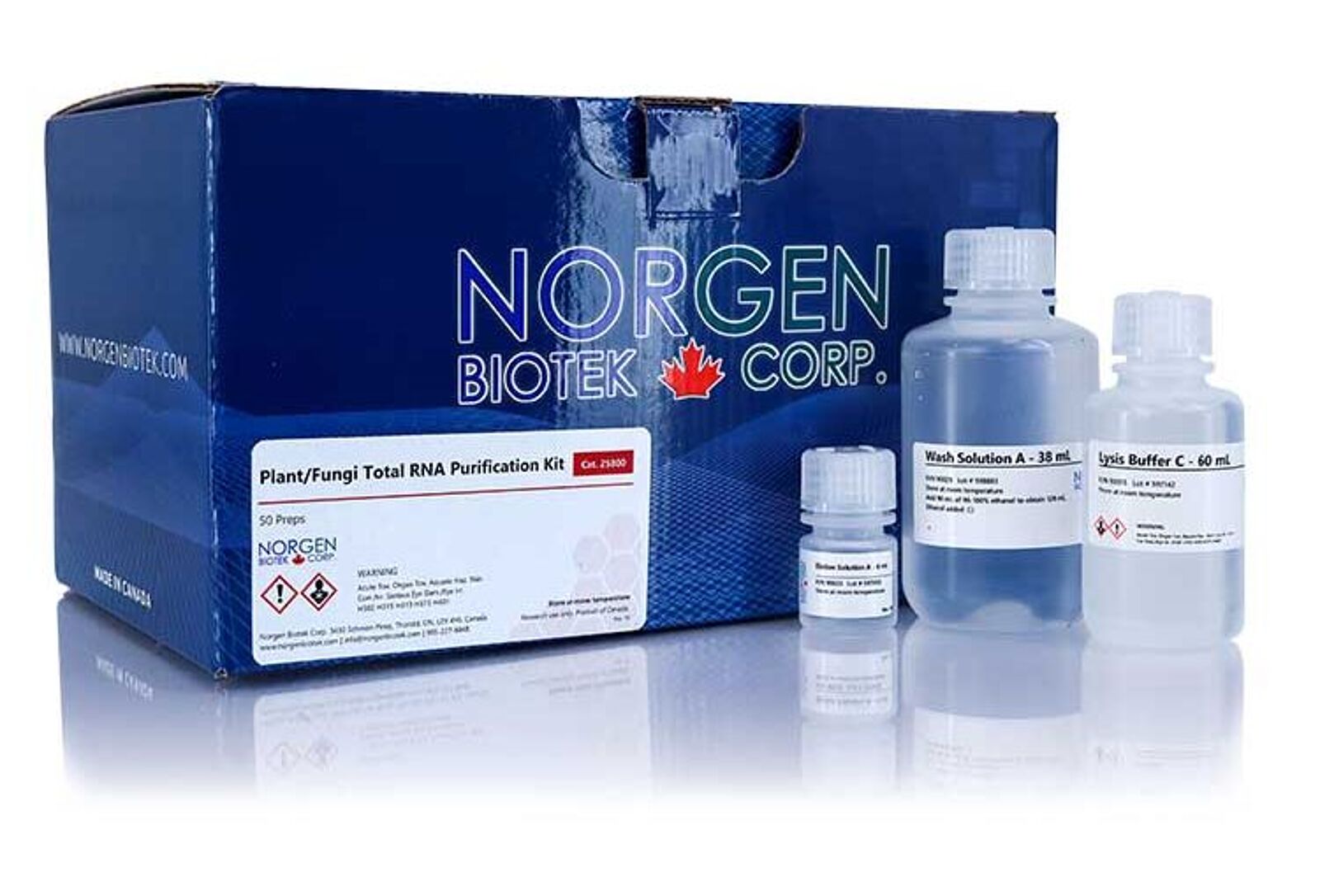 Total RNA purification from plants/fungi