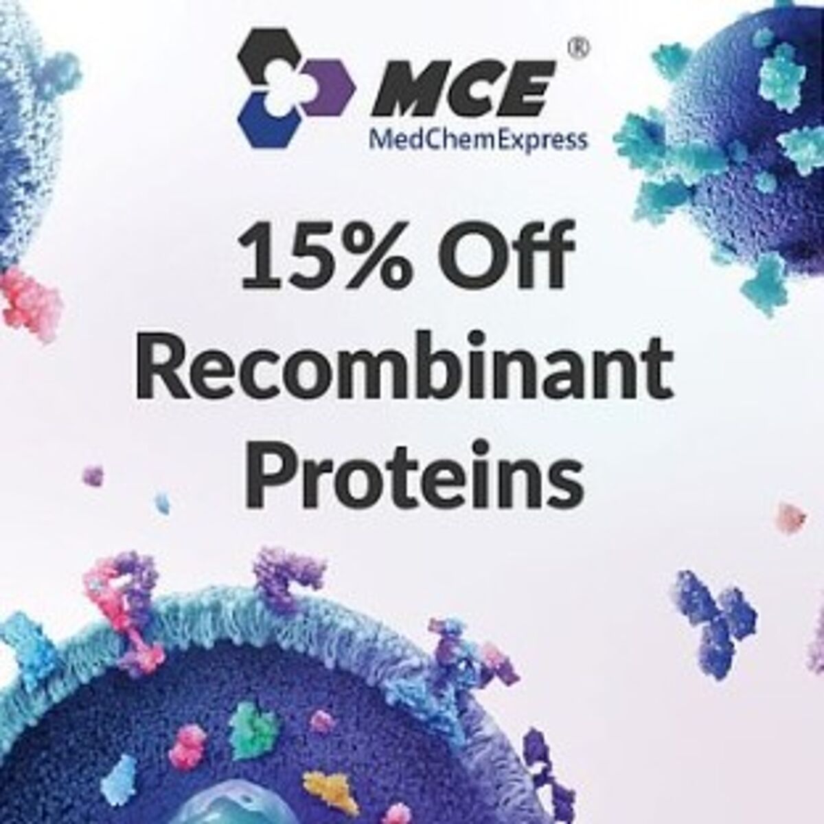 15% off recombinant proteins
